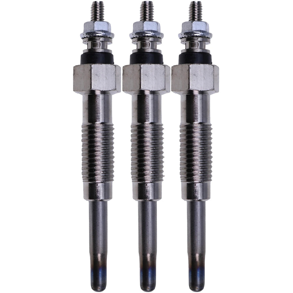 3X Glow Plug 16261-65510 for Perkins 700 Series, Kubota F2400, FZ2100, FZ2400