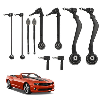 10pcs Front Lower Control Arms & Ball Joints for Chevy Camaro (2010–2015)