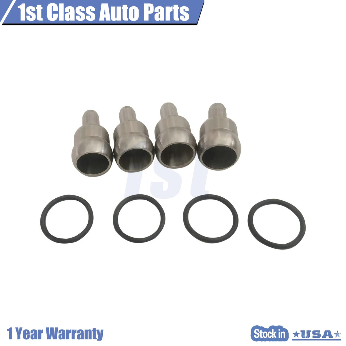 Set of 8 High Pressure Oil Rail Ball Tube Repair for Ford Diesel V8 (2004–2010)