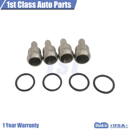 Set of 8 High Pressure Oil Rail Ball Tube Repair for Ford Diesel V8 (2004–2010)