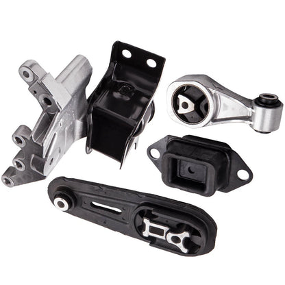 Engine Mount & Trans Mount Set of 4 for Nissan Sentra 1.8L (2013–2017) 9818 9712