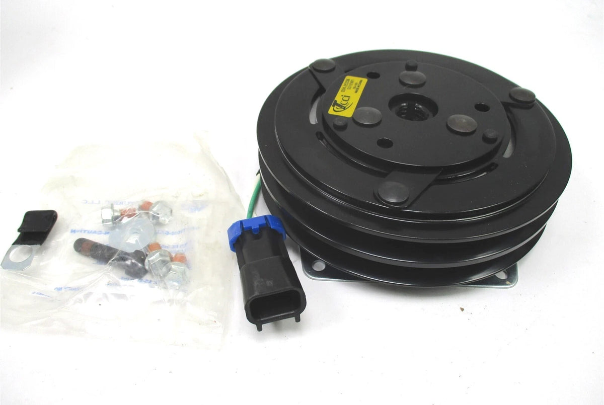 AC Compressor Clutch 2-Groove Pulley for International (2607011C91)