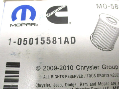 Fuel Filter for MOPAR (05015581AD, PF7777, FS19855, 33585XE)