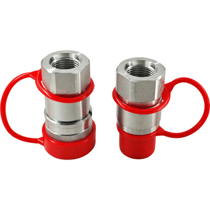 Set of 2 Quick Connect Couplers for CAT 5076 PSI (153-2994, 153-2995)
