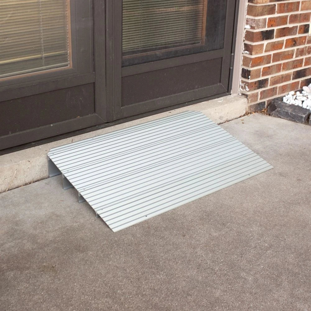 4" Portable Mobility Wheelchair Threshold Ramp for Home Access