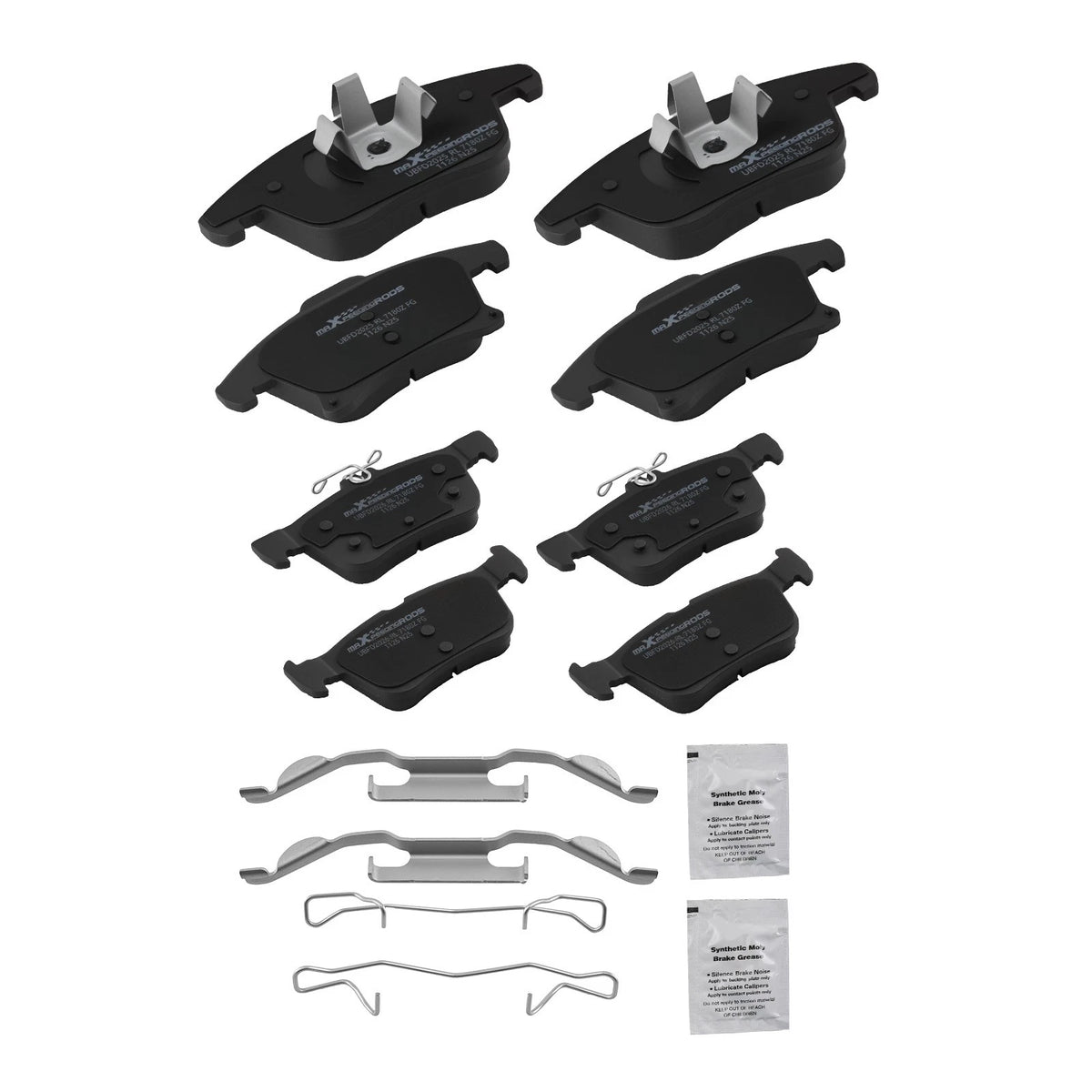 Ceramic Brake Pads Kit for Ford Fusion (2013–2018) / Lincoln MKZ (2013–2020)