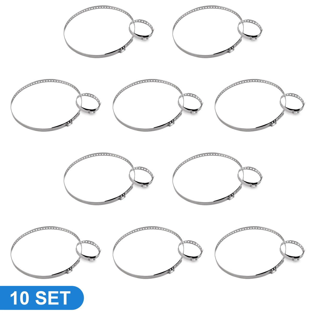 20x Universal Adjustable CV Joint Boot Crimp Clamps Kits (Large & Small)