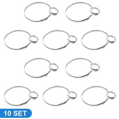 20x Universal Adjustable CV Joint Boot Crimp Clamps Kits (Large & Small)
