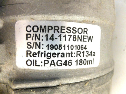 A/C Compressor for Fleetrite Omega (2016–2021) FLTAC2011682AM 6513139
