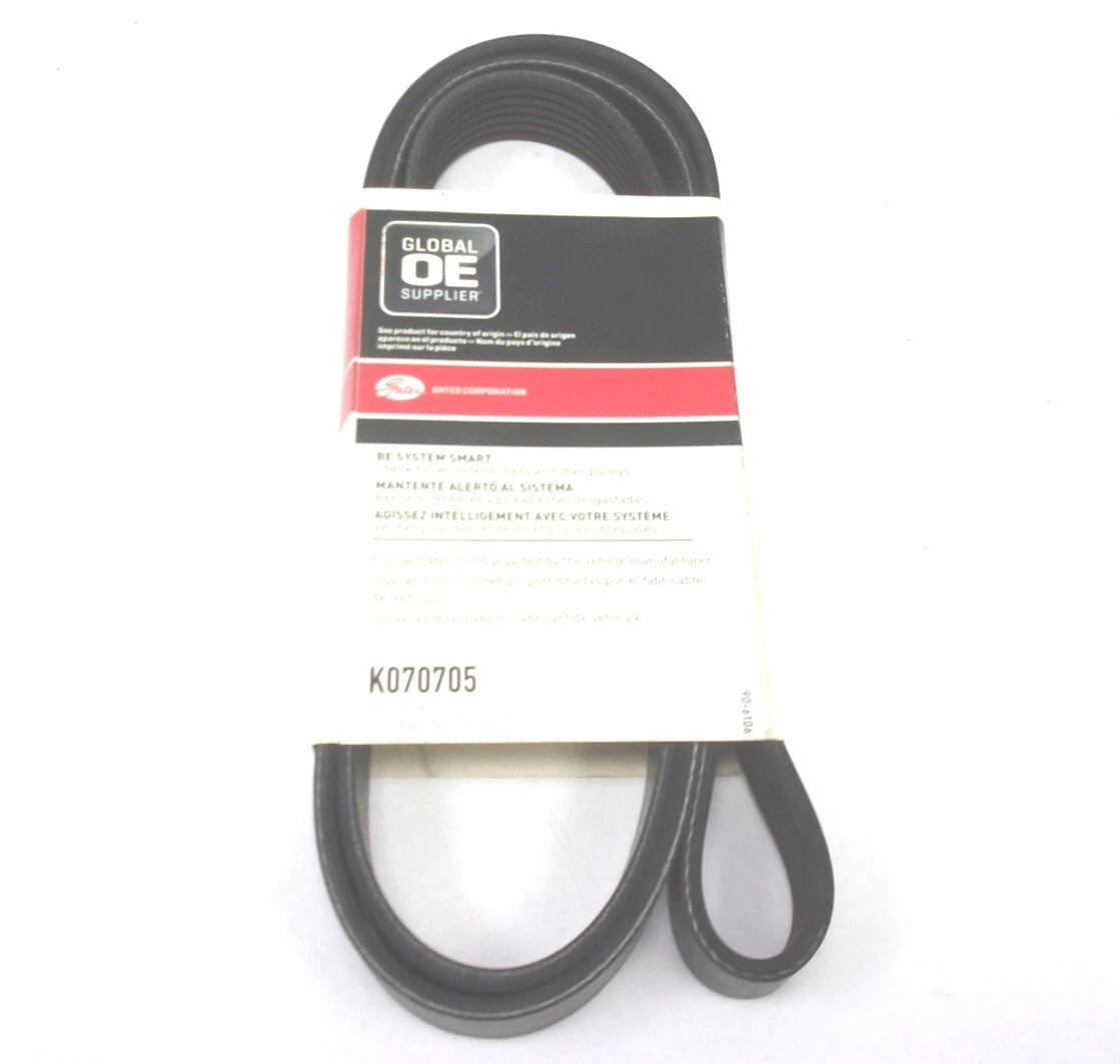 Serpentine Micro-V Belt for Gates (K070705, 7PK1793)