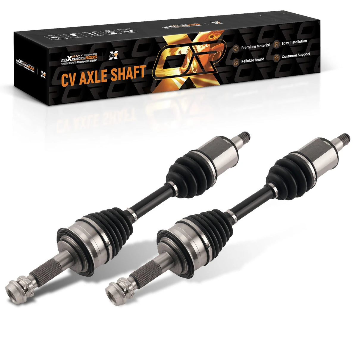 Front CV Axle Shafts Set of 2 for Toyota Tacoma 4Runner 4WD (1995–2004)