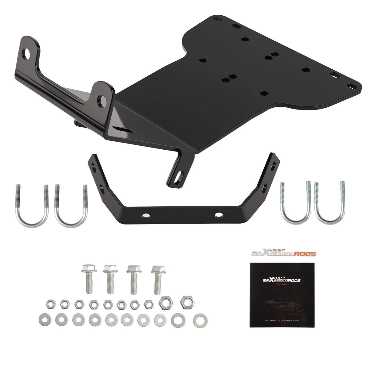 Winch Mount Plate Kit for Honda Rancher TRX350/TRX400 (2000–2007)