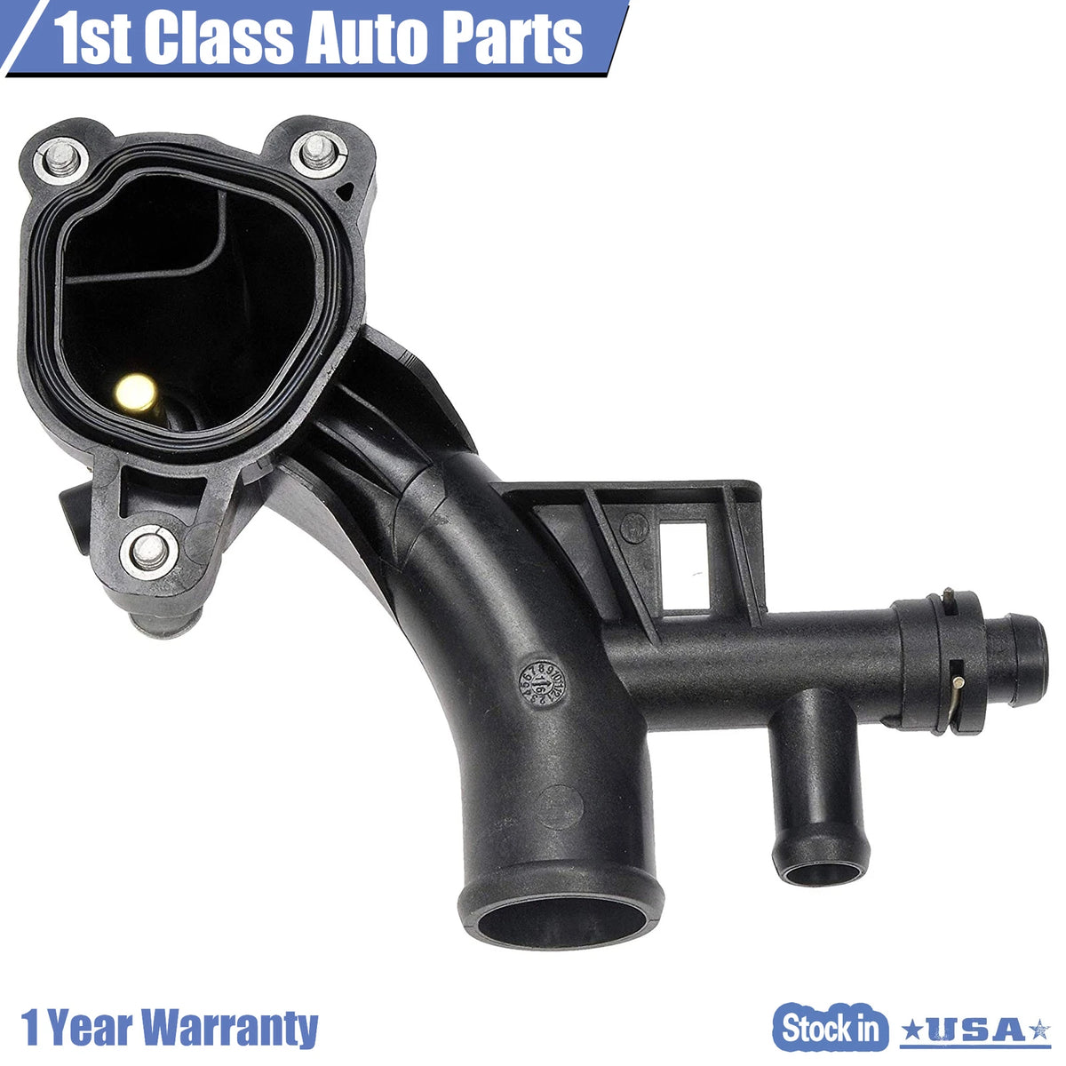 Engine Coolant Thermostat for Chevy Cruze Sonic Trax (2011–2018) 1.4L 1.8L