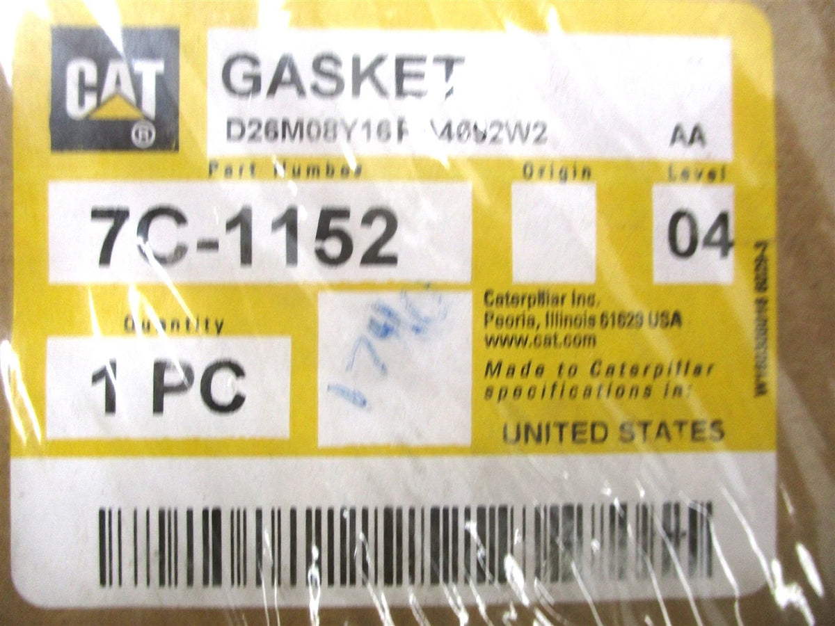 Aftercooler Gasket for Caterpillar 3116 3126 (1.3mm, 7C-1152)