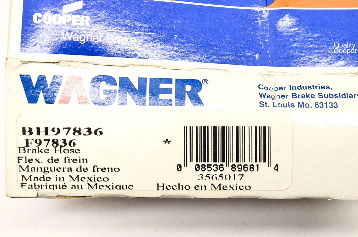 Wagner BH97836, F97836 Brake Hydraulic Hose for Ford F-250 (1976–1979)