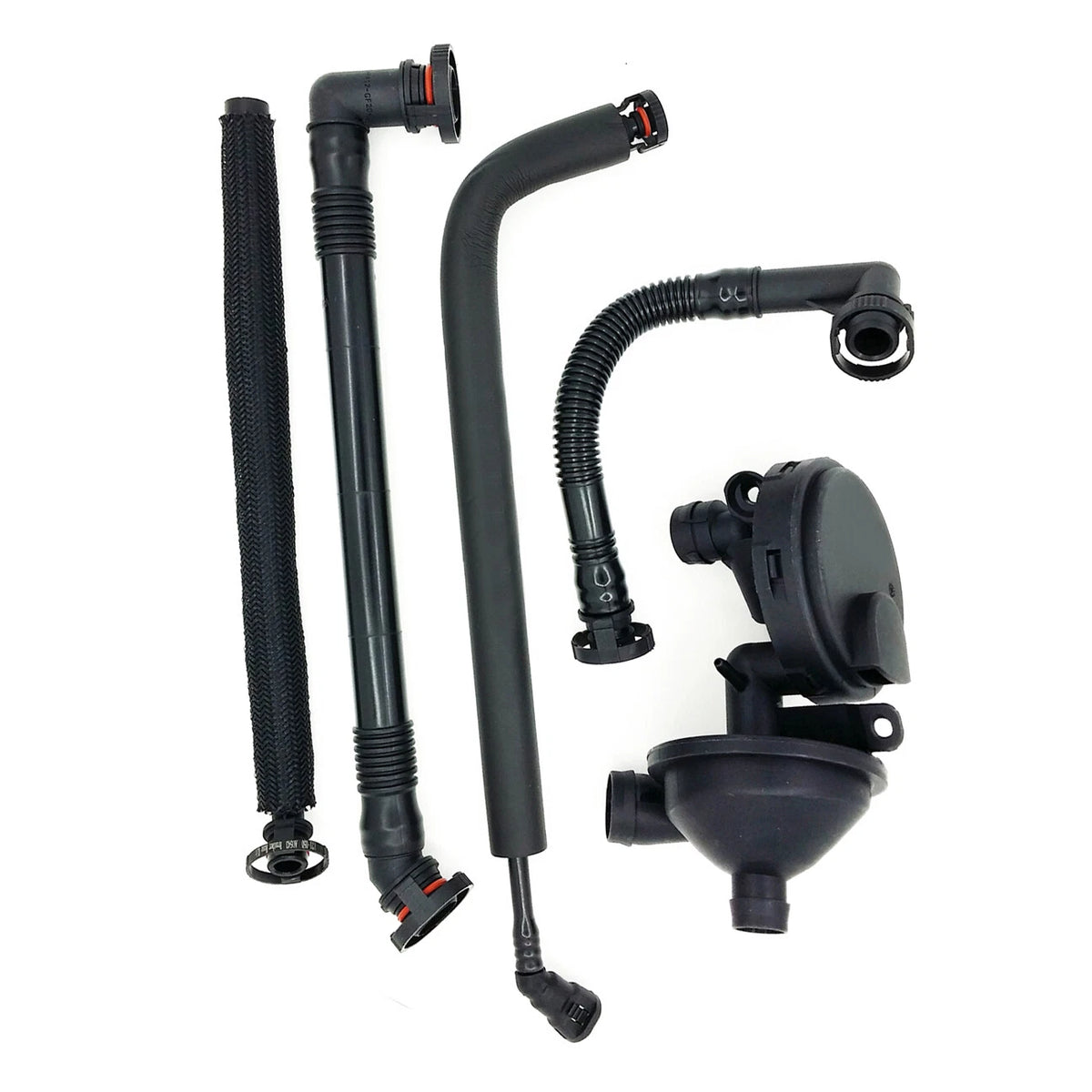 PCV Crankcase Vent Valve & Breather Hose Kit for BMW 3 Series (2006–2013)