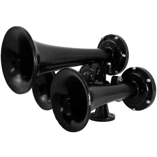 3X Bell Stacked Train Horn for Universal Fit (Heavy Duty)