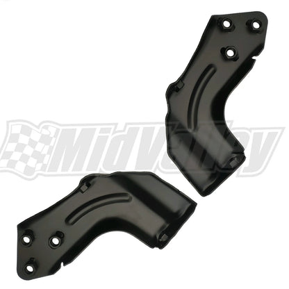 Set of 2 Front Left & Right Bumper Brackets for Chevrolet GMC K1500 C1500 C2500 (1994–1998)