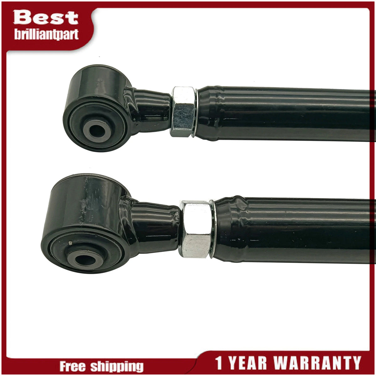 Pair 3-4" Lift Rear Lower Control Arm for Toyota 4Runner FJ Cruiser GX470 (2003–2022)