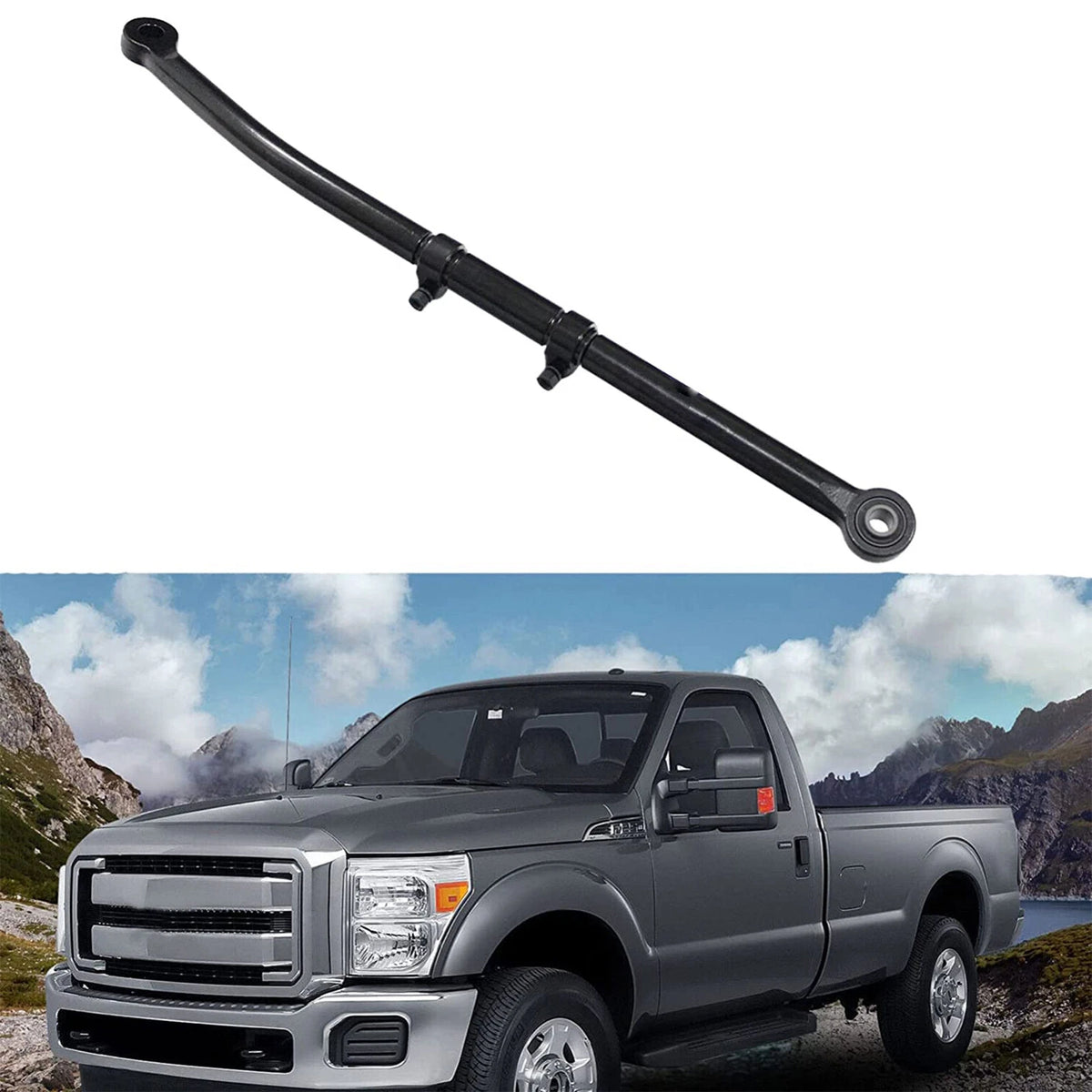Adjustable Track Bar for Ford F250 F350 Super Duty 4WD (0-8" Lift)
