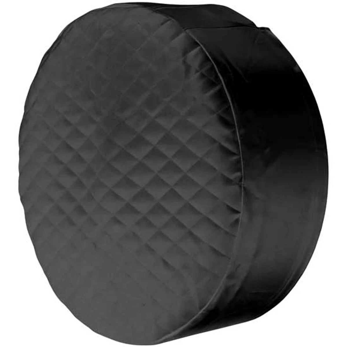 26 x 9 Inch Quilted Black Vinyl Fuel Tank Cover for Peterbilt