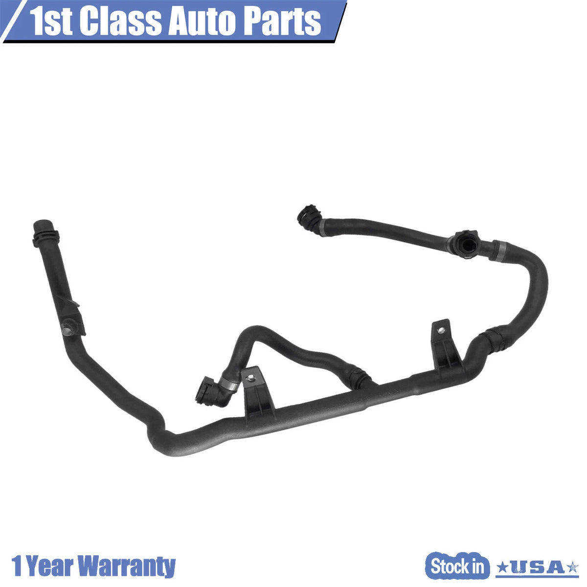 4-Way Water Hose Assembly for BMW 128i 323i 325i 328i 330i (2008–2013) [17127548224]