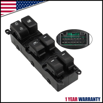 Power Window Switch Left Driver Side for Kia Rio (2012–2015) 935701W155
