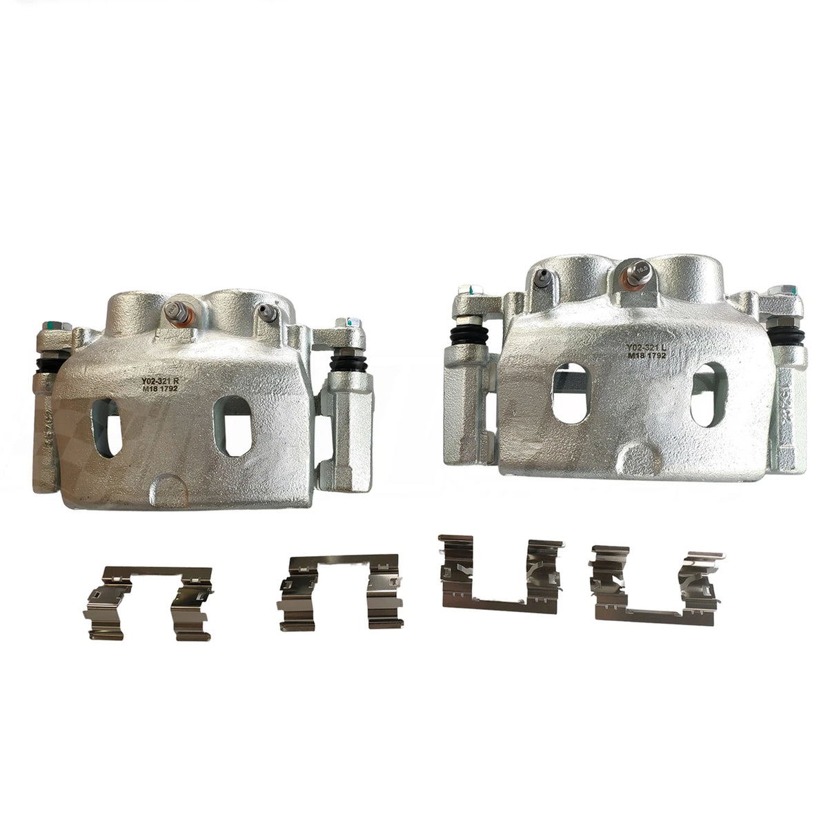 2X Front Brake Calipers for Cadillac Chevy Silverado 1500 (18P4918A, 18P4919A)