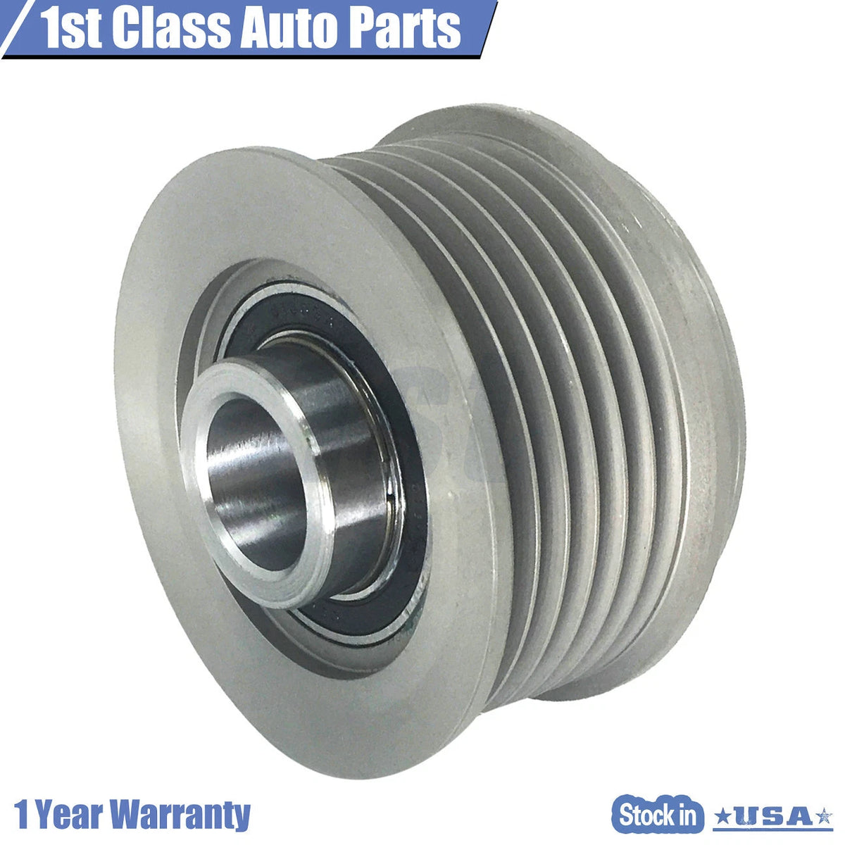 Alternator Clutch Pulley 6 Groove for Jeep Liberty TJ Wrangler (2002–2007)
