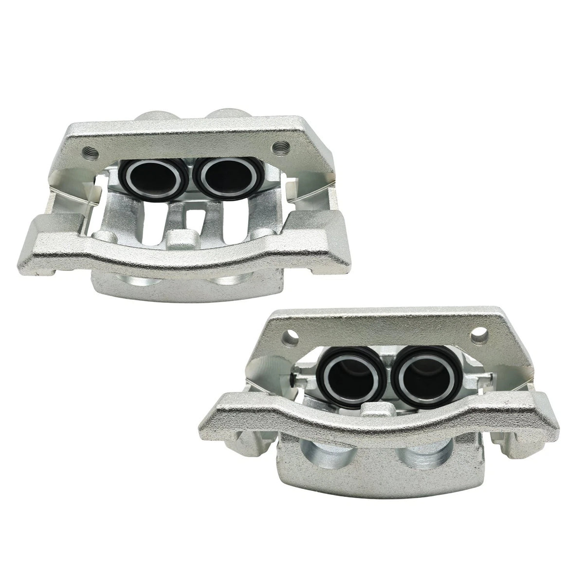Set of 2 Rear Brake Calipers w/ Brackets for Ford F-250 F-350 (2008–2012)