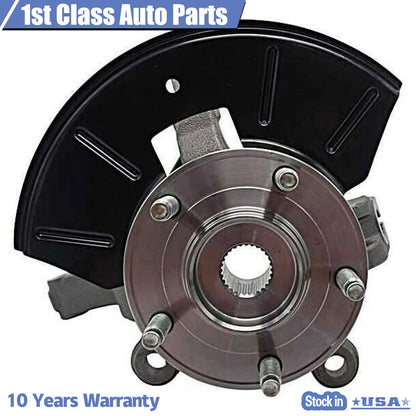 Left Wheel Bearing Hub Steering Knuckle Assembly for Ford Escape (2001–2004)