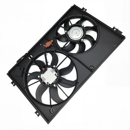 Radiator Condenser Cooling Fan Assembly for Volkswagen Jetta Golf Beetle