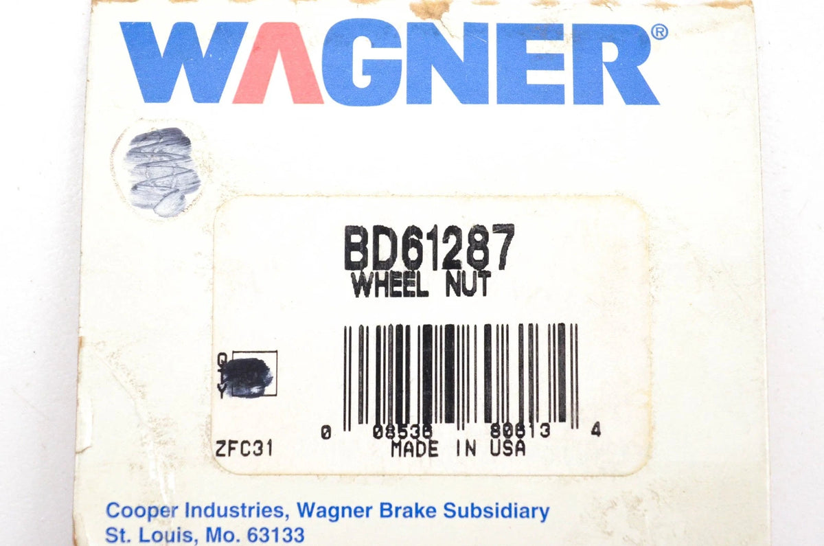 Wagner BD61287 Wheel Lug Nut for (NOS)