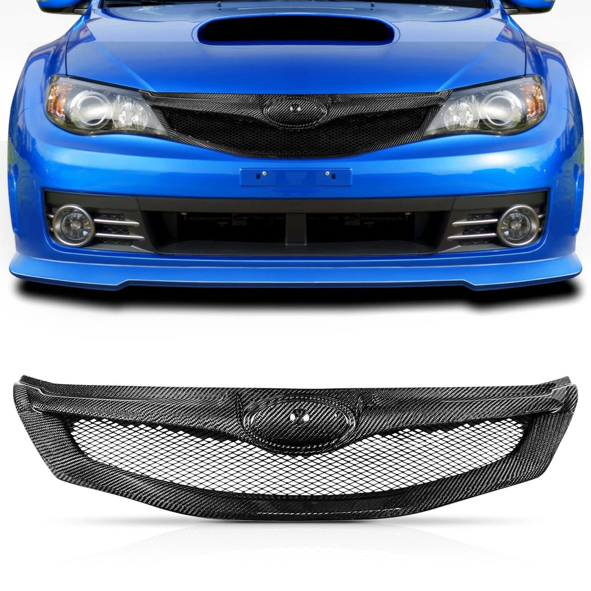 Front Grille Assembly for Subaru Impreza WRX STi (2008–2010) 2DE328