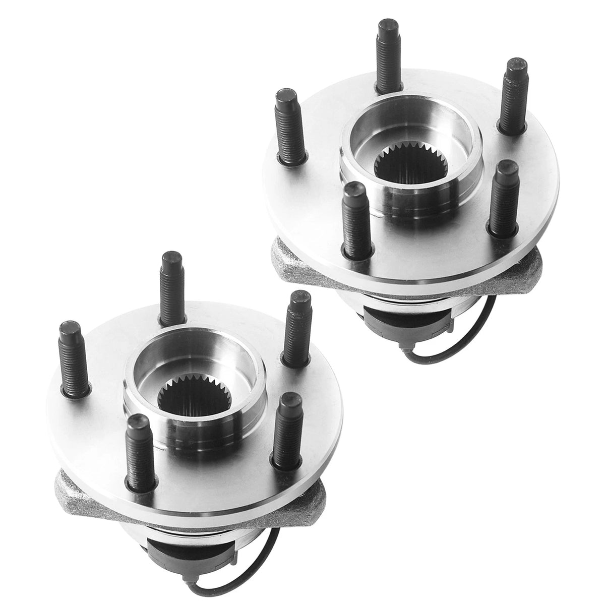 2X Front Wheel Hub Bearing Assembly 513214 for Chevy Malibu Pontiac G6 Saturn (2004–2010)