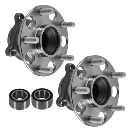 Rear Wheel Hub + Front Wheel Bearing for Acura TLX 3.5L (2015–2019) 512544