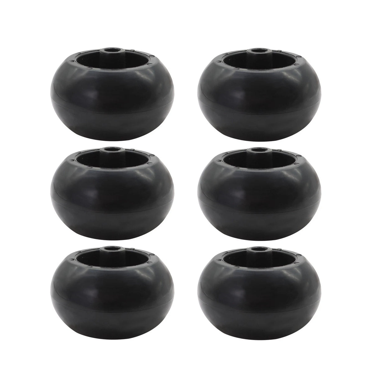 Set of 6 Mower Deck Wheels for Exmark 103-3168 116-9981 Kubota Anti Scalp