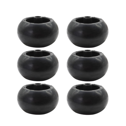 Set of 6 Mower Deck Wheels for Exmark 103-3168 116-9981 Kubota Anti Scalp