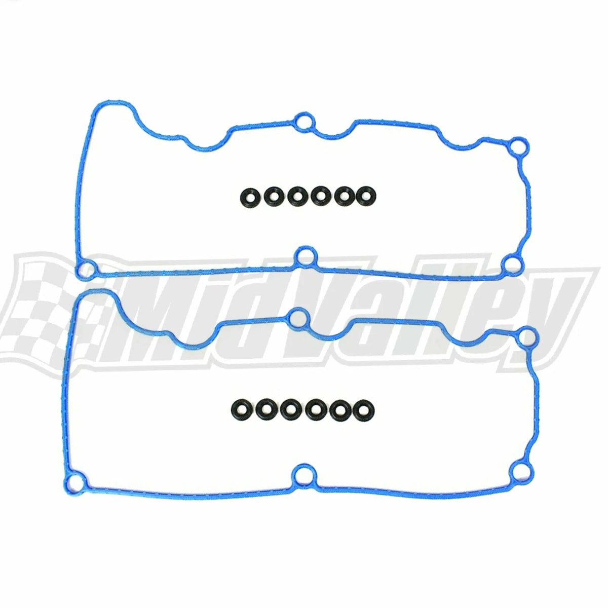 2 Engine Valve Cover Gaskets w/ 12 Grommets for Mazda Ford Mercury 4.0L (2000–2011)