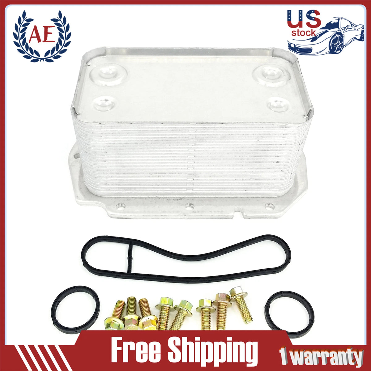 Oil Cooler Kit for International Harvester IC Corporation (1842418C3, 396081600)