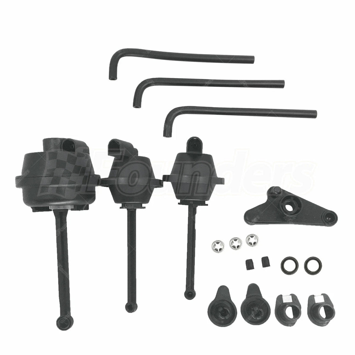 Set of Intake Manifold Air Flap Runner Repair Kit for Mercedes-Benz C230 (2000–2009)