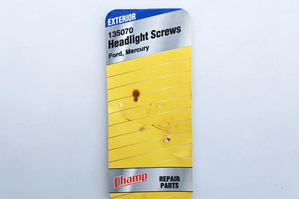 Headlight Adjusting Screw Kit for Champ 135070 (NOS)