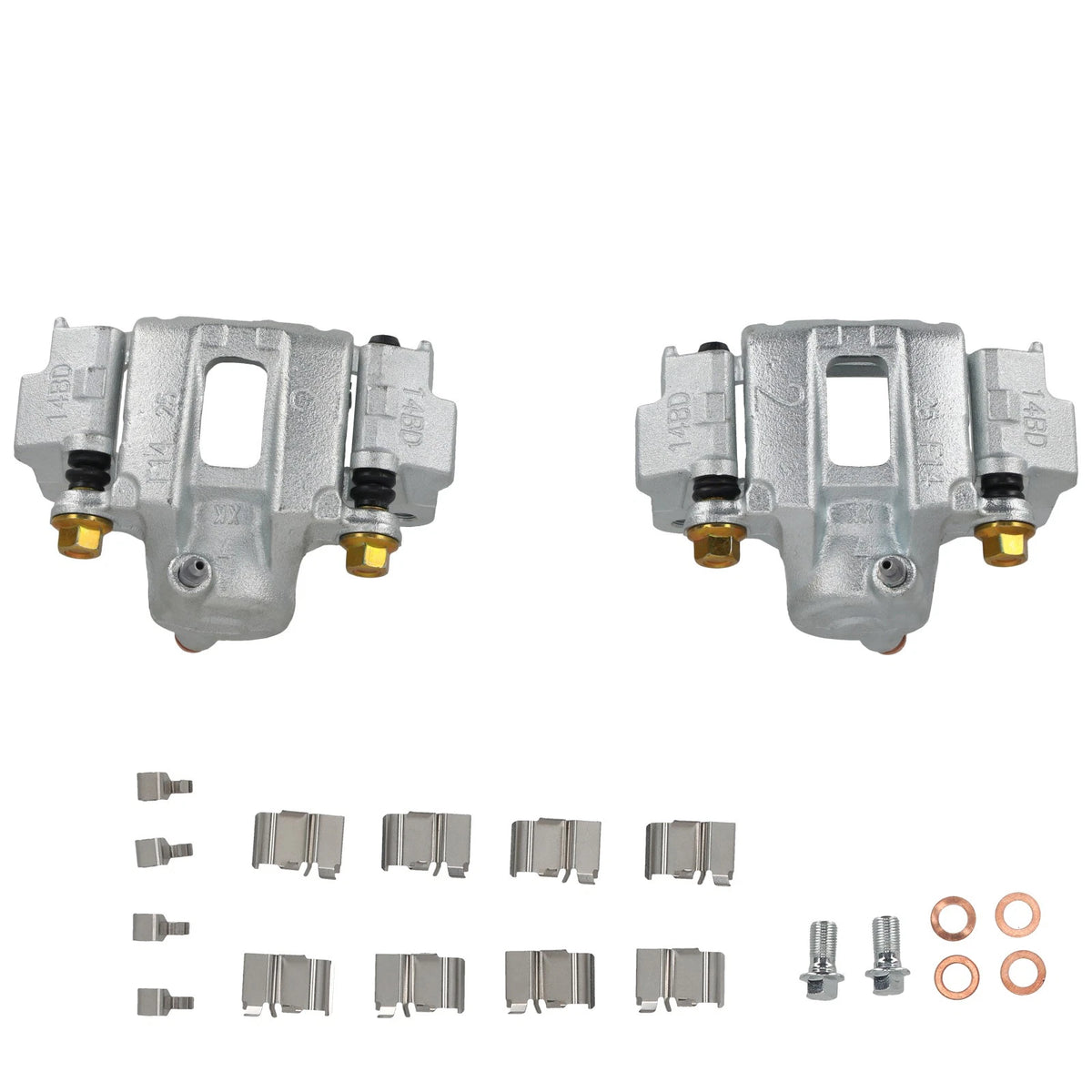 Rear Brake Caliper Pair for Toyota Sequoia (2001–2007), 4Runner, Lexus GX460 (2010–2023)