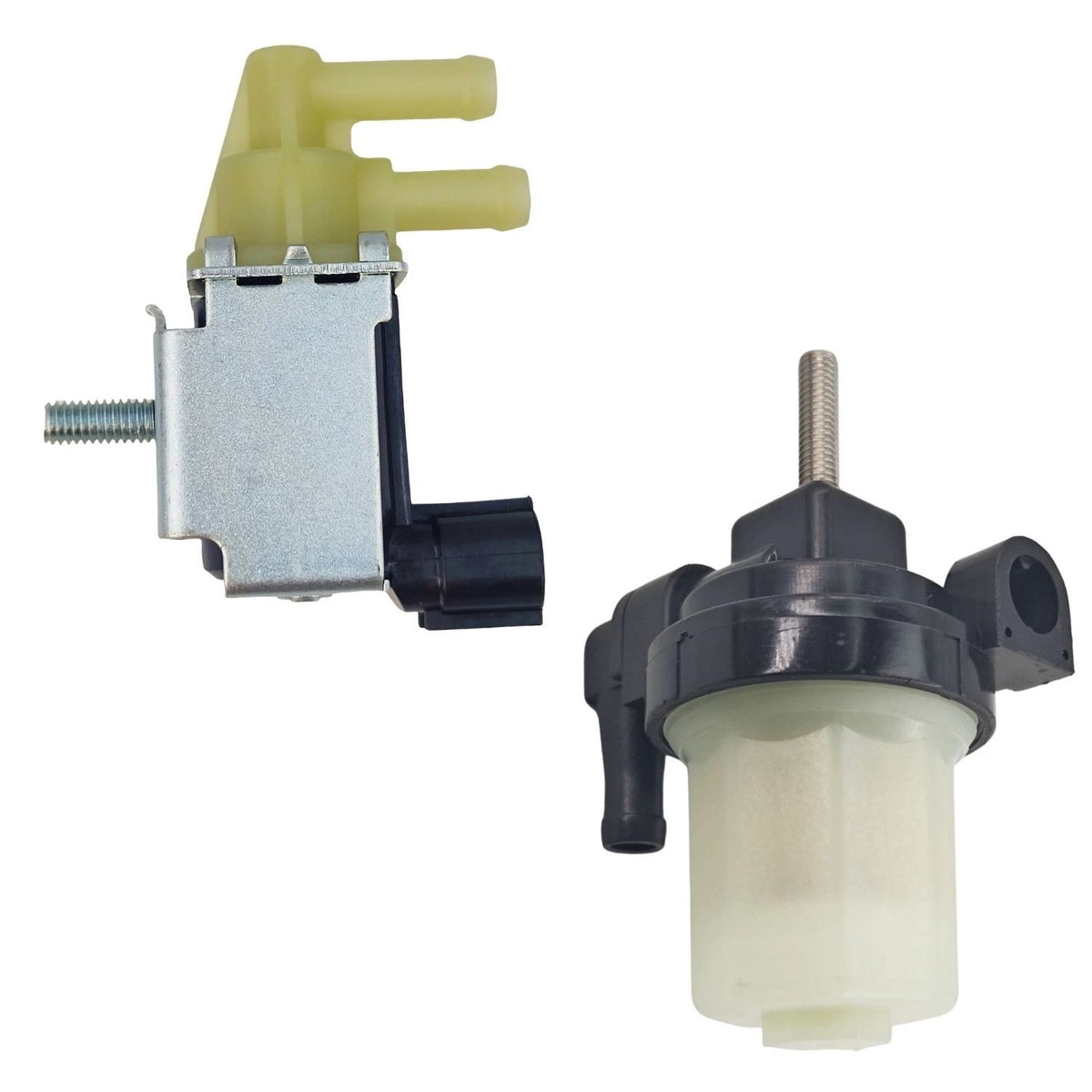 Solenoid Valve & Fuel Filter for Mercury 30HP-60HP (4-Stroke, 877805T, 879884T)