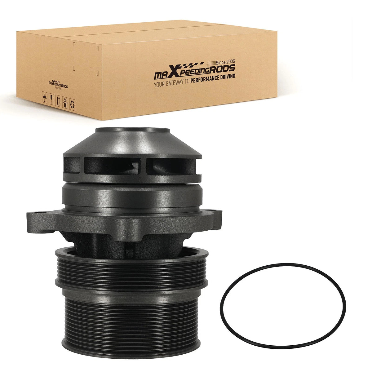Cooling Water Pump for Cummins X15 (2021–2023) 5486706 w/ O-ring