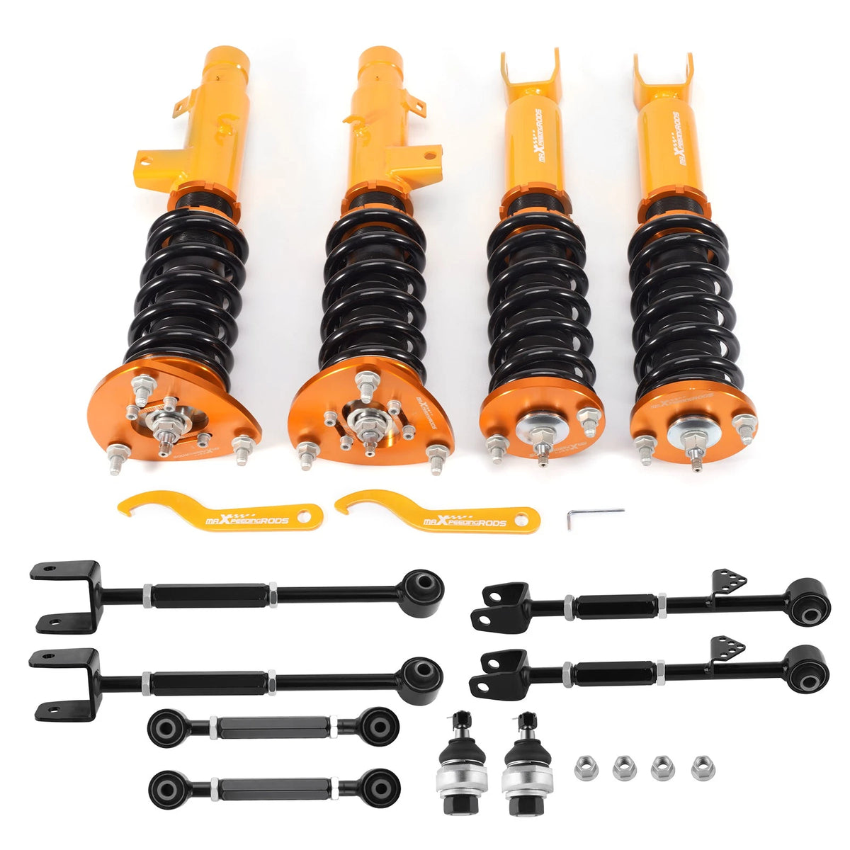 24 Way Damper Coilovers + Rear Camber Control Arms Kit for Honda Accord (2013–2017)