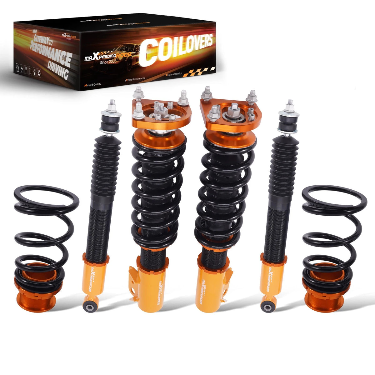 Coilover Kit for Ford Mustang GT 4.6L (1994–2004) Adjustable Height & Mounts
