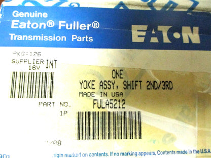 Eaton Fuller Transmission Shift Lever Fork Yoke A-5212 for