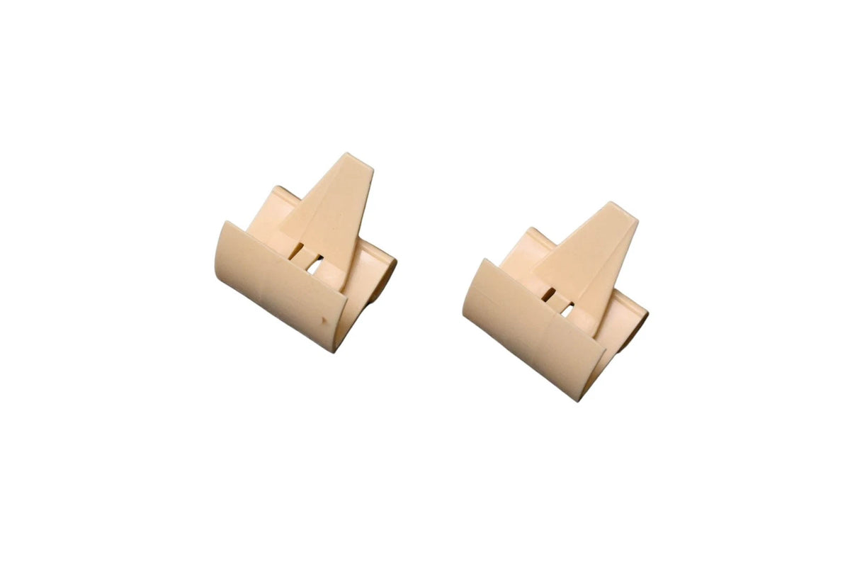 Set of 2 Rear Belt Moulding Retainer Clips for Ford (F2CZ-5821062-A)