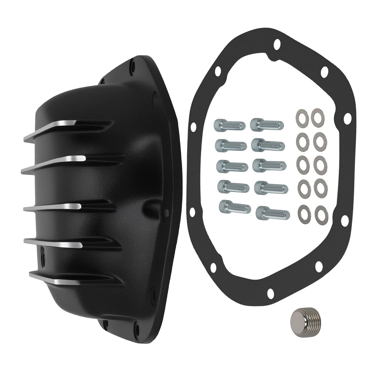 Aluminum Differential Cover for GMC Jimmy/Blazer (1972–1976) SPC4909BKKIT